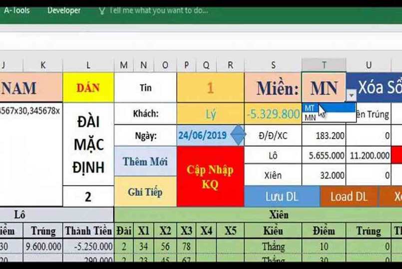 Phần mềm tính lô đề bằng Excel đòi hỏi người dùng phải cẩn thận